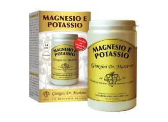 Magnesio e potassio polvere 180 g