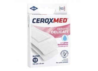 Cerotti ceroxmed delicati super 12 pezzi