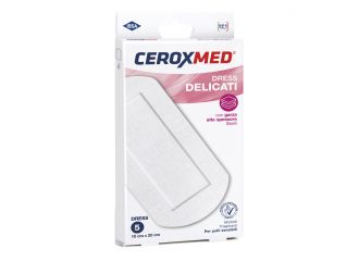 Cerotti compresse dress ceroxmed delicati 10x20 cm 5 pezzi