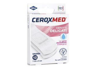 Cerotti delicati ceroxmed grandi 12 pezzi