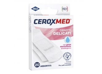 Cerotti delicati ceroxmed assortiti 20 pezzi