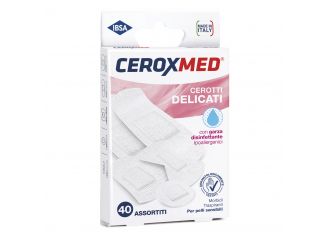 Cerotti delicati ceroxmed assortiti 40 pezzi