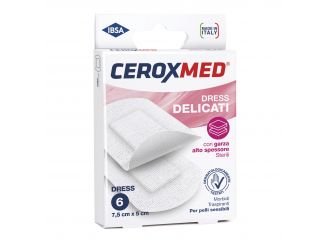 Dress delicati ceroxmed 7,5x5 cm 6 pezzi