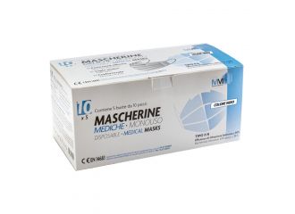 Munus medical mascherina chirurgica iir 50 pezzi nera