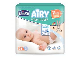 Chicco airy pannolino mini 25 pezzi