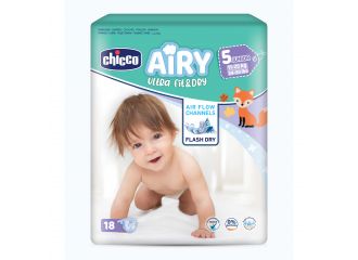 Chicco airy pannolino junior 18 pezzi