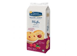Piaceri mediterranei muffin frutti rossi 200 g
