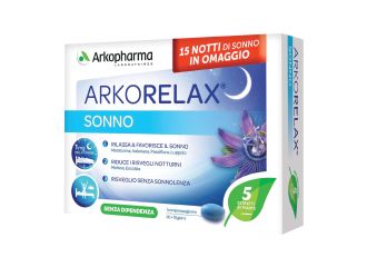 Arkorelax sonno 30+15 capsule