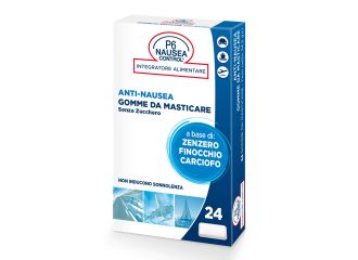 P6 nausea control 24 gomme da masticare senza zucchero