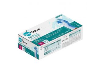 Intco guanti nitrile senza polvere m 100 pezzi