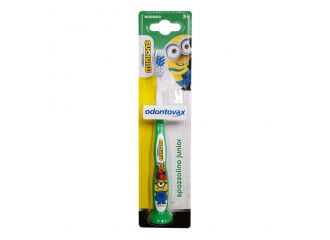 Odontovax spazzolino junior minions verde