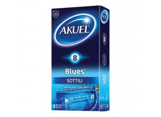 Profilattico akuel blues sottile 8 pezzi