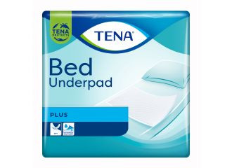 Traversa per incontinenza tena bed plus assorbente monouso 60x90 cm 20 pezzi