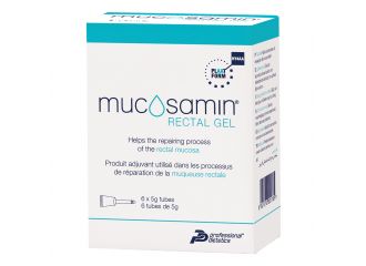 Gel rettale mucosamin 6 tubetti x 5 g