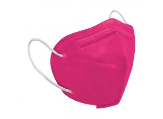 Futura mascherina ffp2 fucsia 10 pezzi