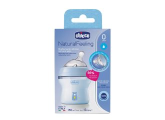 Chicco biberon nat feel pp 0m+ 150 ml bimbo
