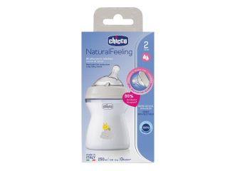 Chicco biberon nat feel pp 2m+ 250 ml unisex