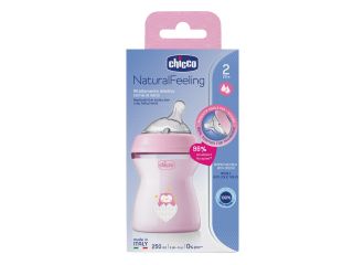Chicco biberon nat feel pp 2m+ 250 ml bimba