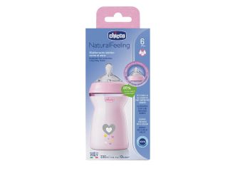 Chicco biberon nat feel pp 6m+ 330 ml bimba