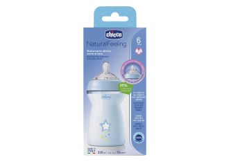 Chicco biberon nat feel pp 6m+ 330 ml bimbo
