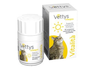 Vettys integra vitalita' gatto 30 compresse masticabili