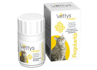 Vettys integra regolarita' gatto 30 compresse masticabili
