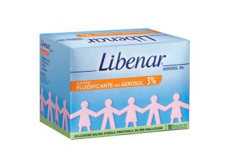 Libenar aerosol 3% ipertonica 30 fiale