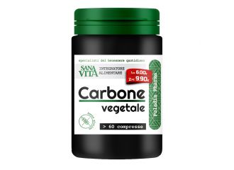 Sanavita carbone vegetale 60 compresse