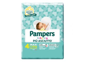 Pampers baby dry pannolini downcount maxi 18 pezzi
