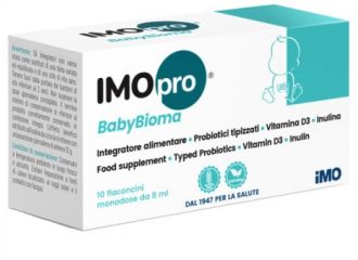 Imopro babybioma 10 flaconcini da 8 ml