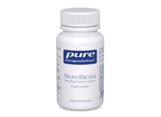 Pure encapsulations neuro bacopa memoria & funzioni cognitive 30 capsule