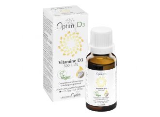Optim d3 vitamina vegetale 500ui gocce 20 ml