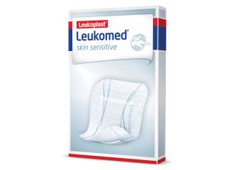 Medicazione in tnt adesivo leukomed skin sensitive sterile 8x15 cm 5 pezzi