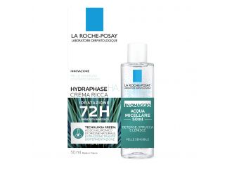 Hydraphase ha riche crema ricca 50 ml + acqua micellare ultra 50 ml omaggio