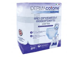 Slip protettivo assorbente pants dermacotone m 9 pezzi