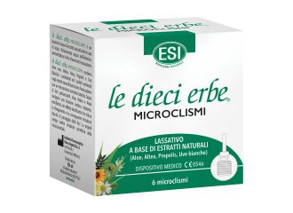 Esi le dieci erbe microclismi 6 pezzi