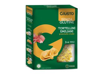 Giusto senza glutine tortellini prosciutto crudo 250 g