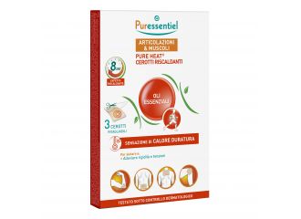 Puressentiel cerotti riscaldanti pureheat articolazioni&muscoli 3 pezzi