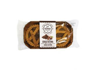 Gli artigianali crostata farcitura crema nocciola e cacao 180 g