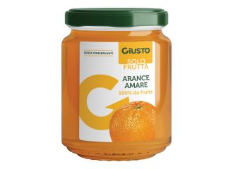 Giusto solo frutta marmell arance amare 284 g