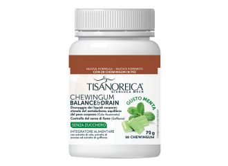 Tisanoreica chewing gum balance & drain 50 pezzi
