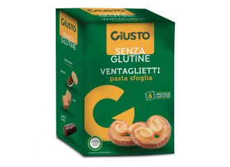 Giusto senza glutine ventaglietti 6x25 g