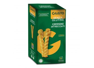 Giusto senza glutine intrecciati grissini 180 g
