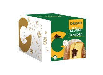 Giusto senza glutine pandoro cuore cacao 360 g