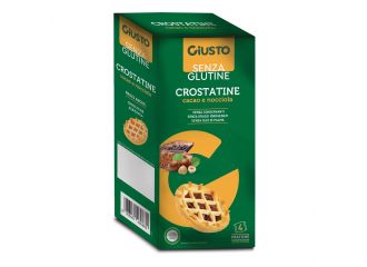 Giusto senza glutine crostatina cacao nocciole 4 pezzi da 45 g