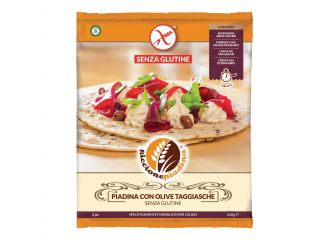 Riccione piadina con olive taggiasche 250 g