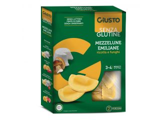 Giusto senza glutine mezzelune emiliane funghi e ricotta 250 g