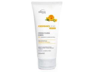 Vebix dermoline crema corpo fluida calendula 250 ml