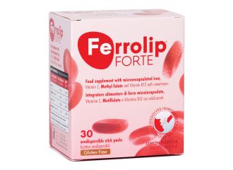 Ferrolip forte 30 stick packs da 1,8 g gusto limone
