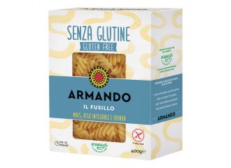 Il gluten free di armando il fusillo mais riso integrale e quinoa 400 g